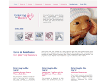 Tablet Screenshot of grievingforbabies.dialearning.com
